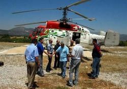 ORMAN MEMURU HELİKOPTERDE YOK